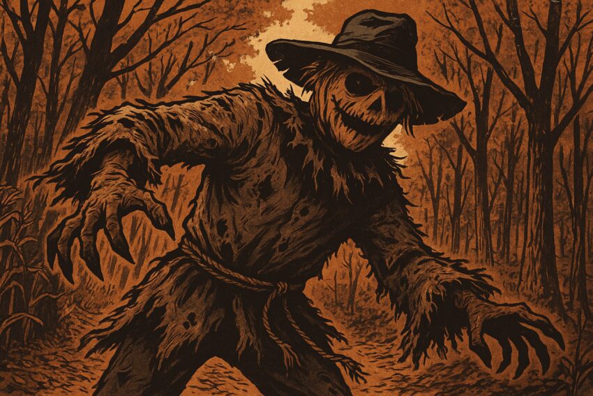 scarecrows creepy spirits protect farms crops families