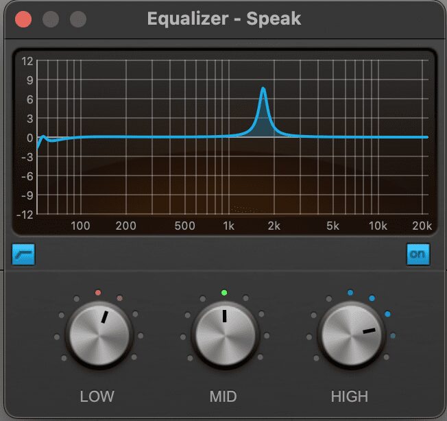 Boosting frequencies can help an evp stand out but it takes a lot of testing to get right