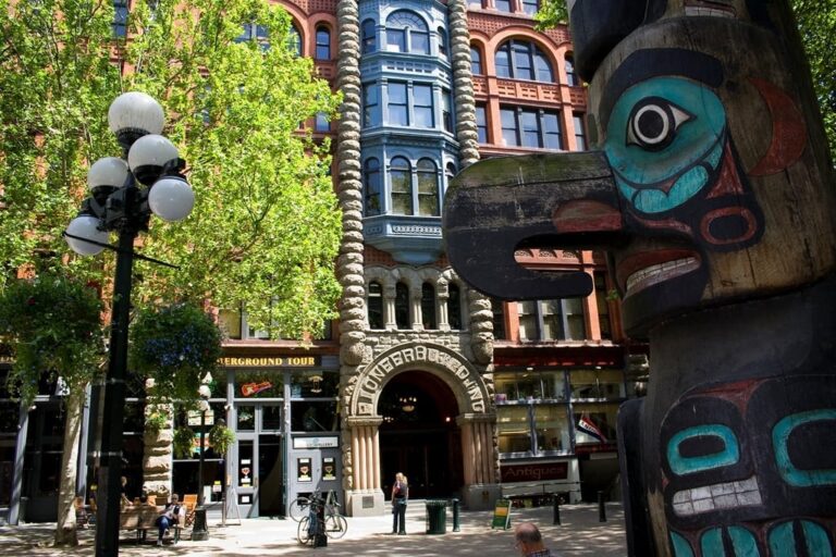 Ghosts of Pioneer Square in Seattle