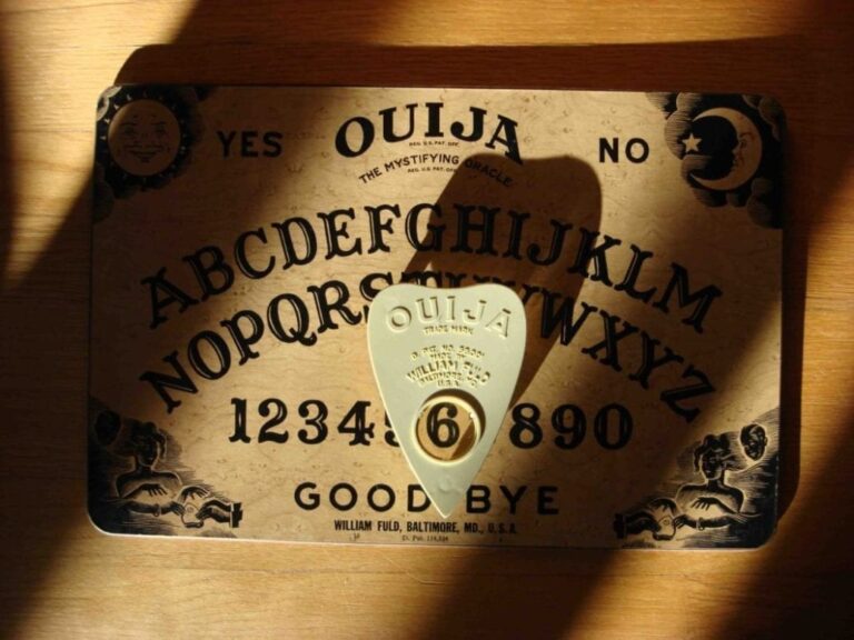Using Ouija Boards to Communicate with Ghosts