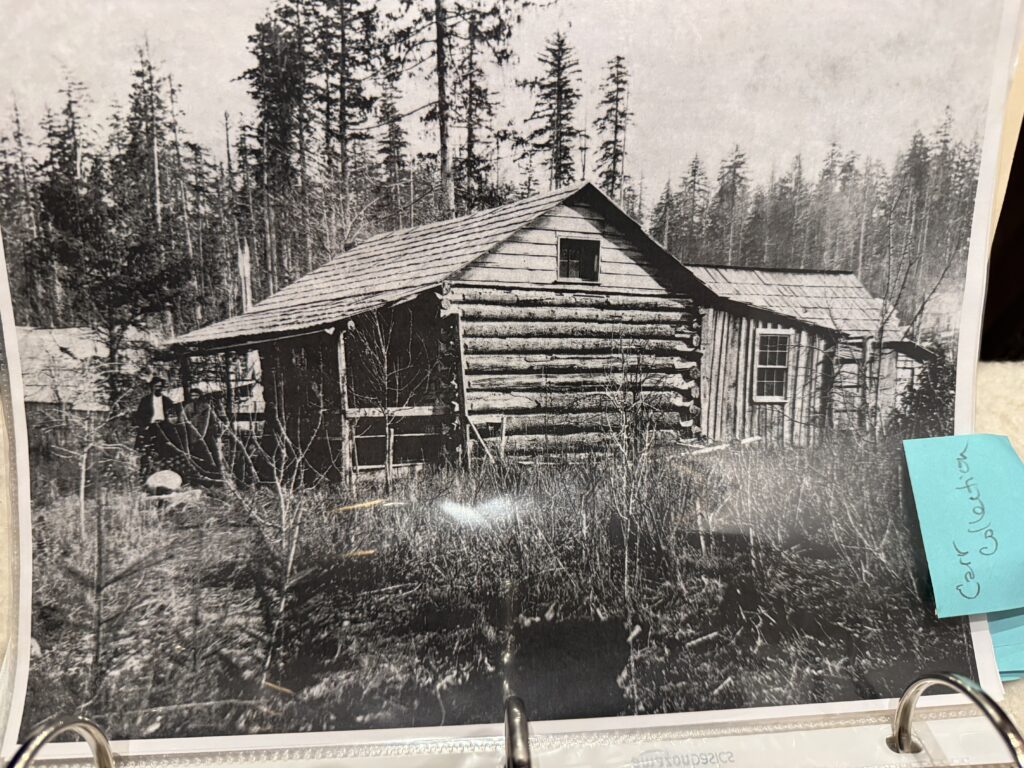 job carr cabin back in the 1850s