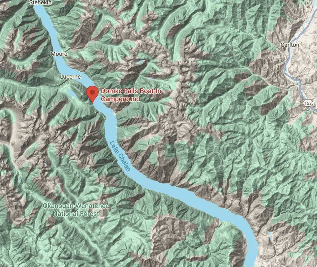 Domke Falls hotspot for Lake Chelan Dragon sightings