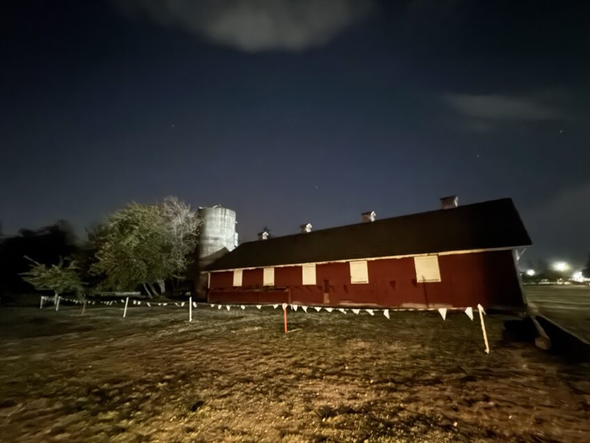 western state hospital patient farm at night