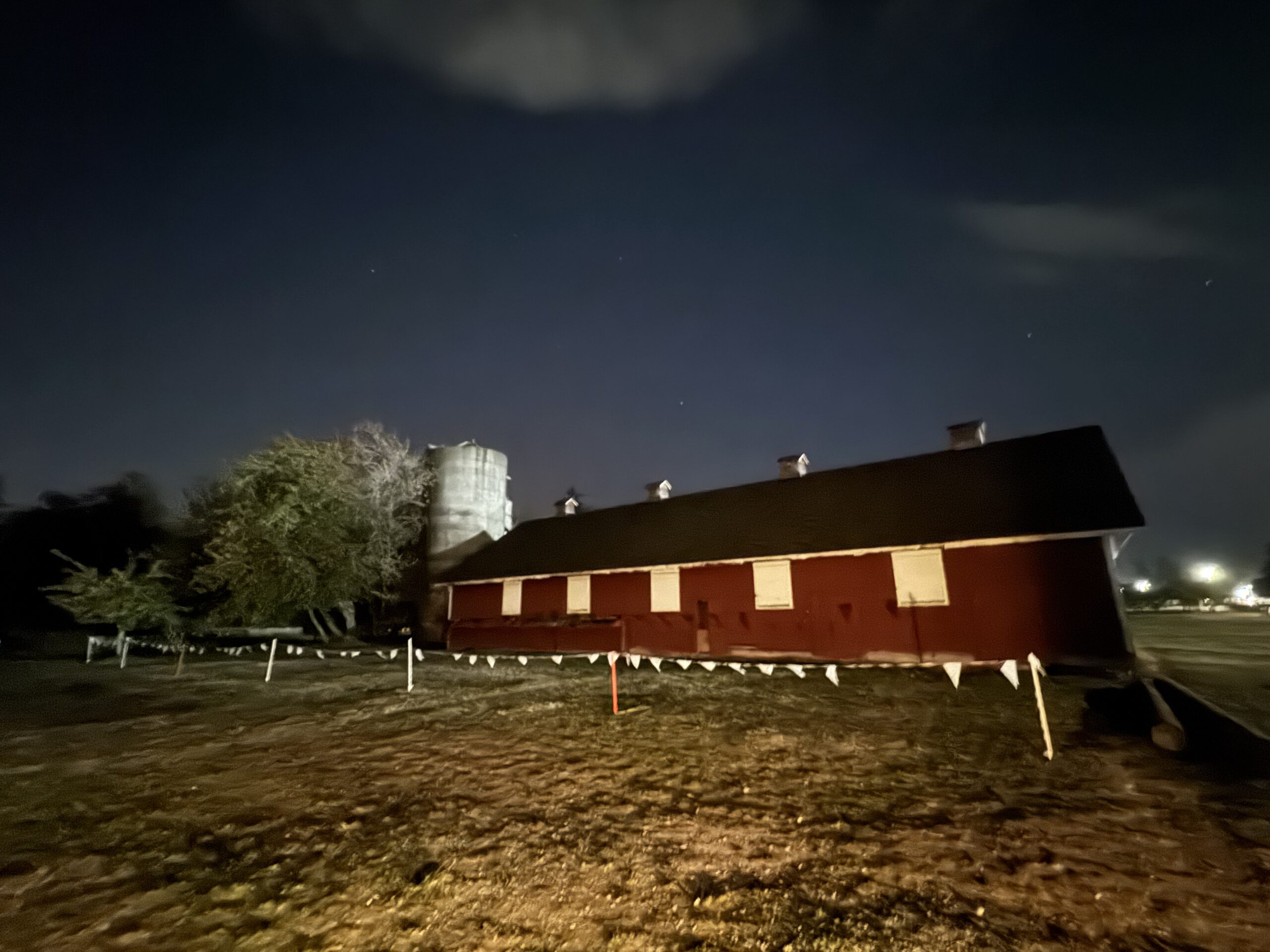 western state hospital patient farm at night